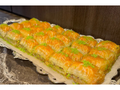 BANDEJA BAKLAVA PISTACHO de 24 unidades